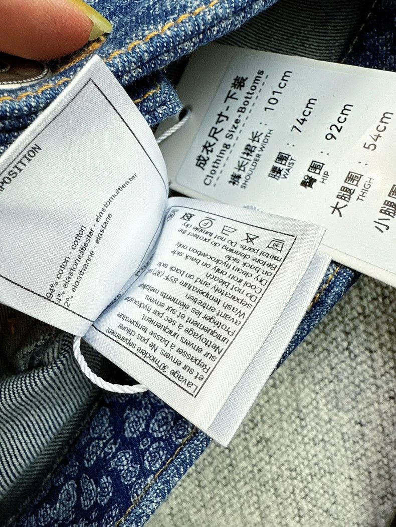 Chanel Chanel Denim Jeans with Camellia Logo- dmc Size US 36 / EU 52 - 5 Thumbnail