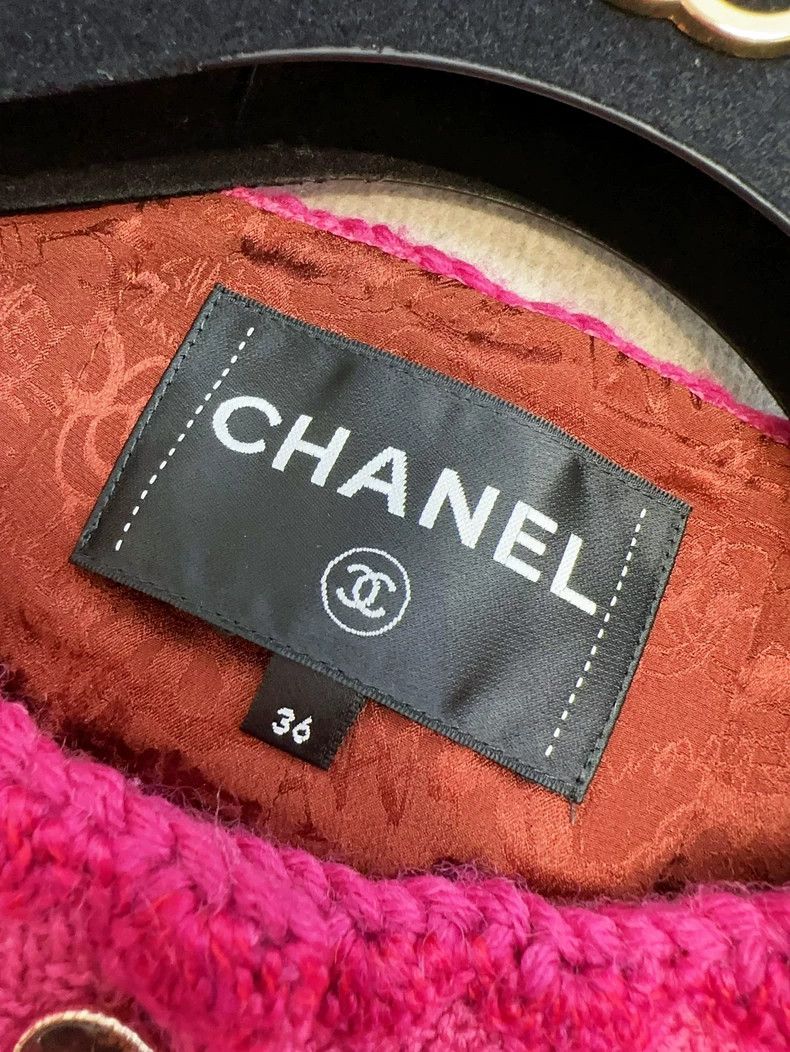 Chanel Chanel Pink Tweed Vest Jacket- dmc Size US M / EU 48-50 / 2 - 5 Thumbnail