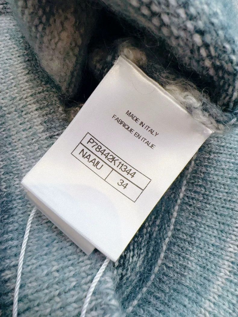 Chanel Chanel Gray Cashmere Bird Print Sweater- dmc Size US M / EU 48-50 / 2 - 6 Thumbnail