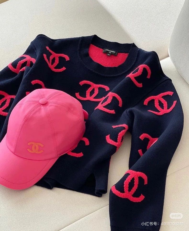 Chanel Chanel 21P Pink CC Embroidered Baseball Cap- dmc Size ONE SIZE - 6 Thumbnail