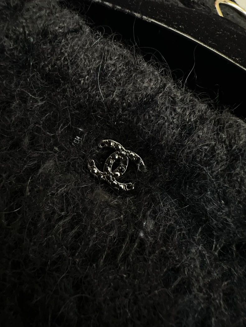Chanel Chanel 23K Black Lantern Sleeve Knit Top- dmc Size US M / EU 48-50 / 2 - 4 Thumbnail