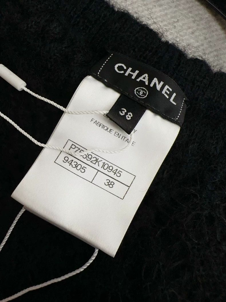 Chanel Chanel 23K Black Lantern Sleeve Knit Top- dmc Size US M / EU 48-50 / 2 - 5 Thumbnail