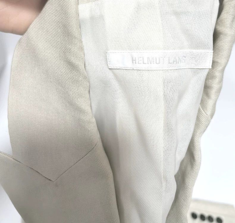 Helmut Lang Helmut Lang White Short Blazer Jacket- dmc Size US XS / EU 42 / 0 - 3 Thumbnail
