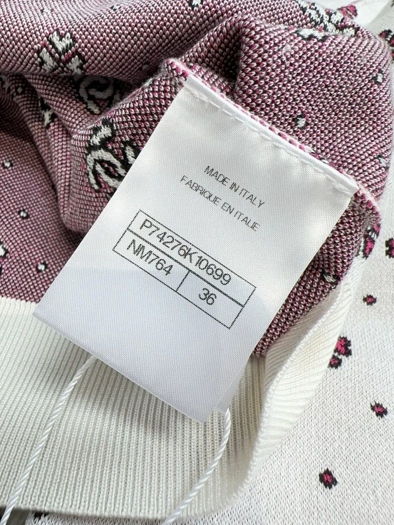 Chanel Chanel 23P Logo Clover Knit Polo- dmc Size US M / EU 48-50 / 2 - 6 Thumbnail