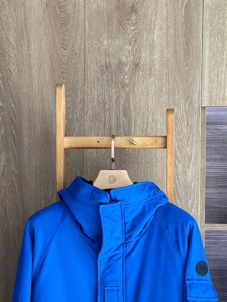 Versace VERSACE JEANS Blue Hooded Jacket- dmc Size US XL / EU 56 / 4 - 4 Thumbnail