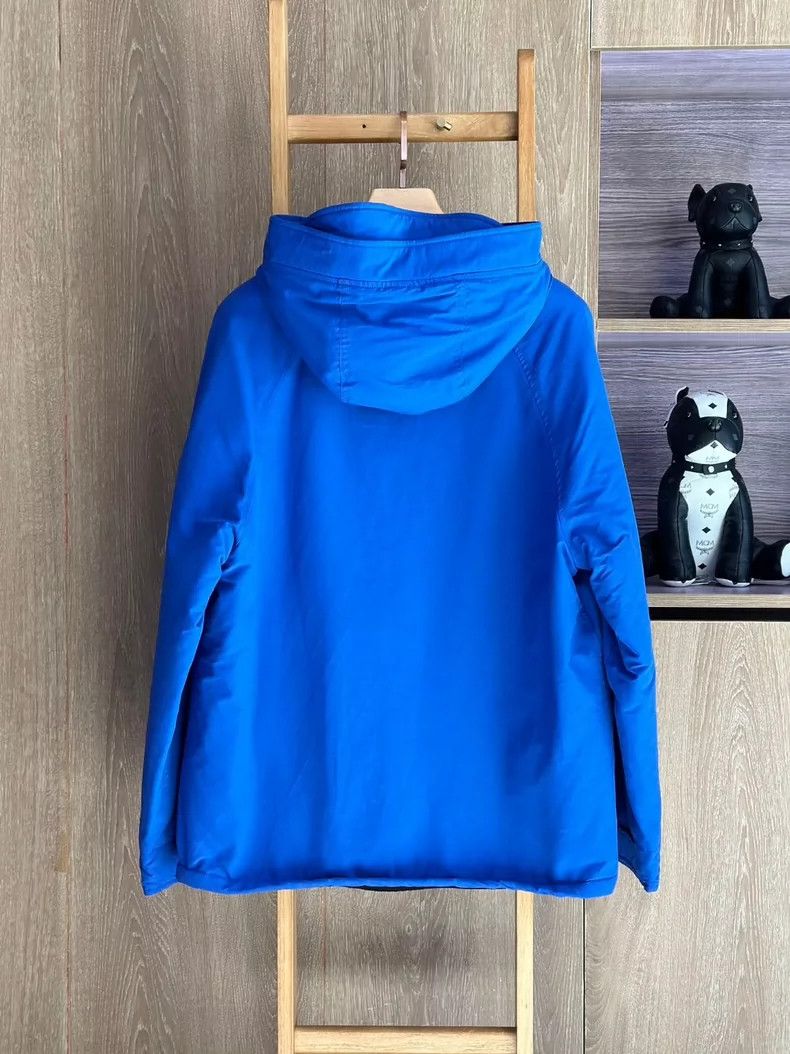 Versace VERSACE JEANS Blue Hooded Jacket- dmc Size US XL / EU 56 / 4 - 2 Thumbnail