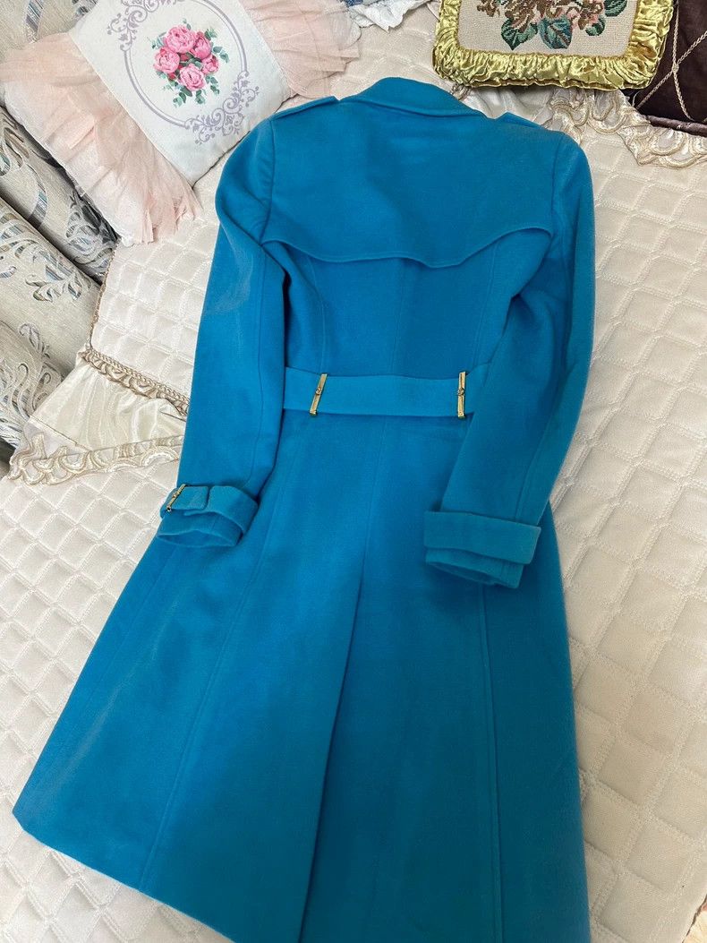 Versace Versace Classic Medusa Blue Coat- dmc Size US M / EU 48-50 / 2 - 6 Thumbnail