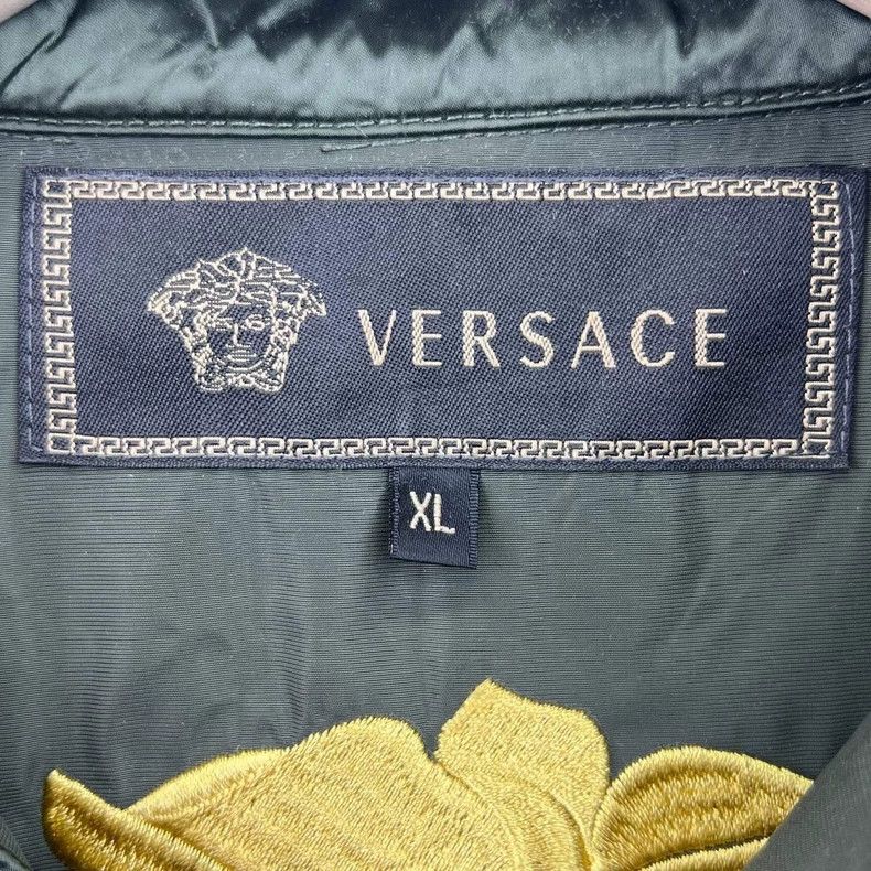 Versace Versace Green Medusa Logo Long Sleeve Down Jacket- dmc Size US XL / EU 56 / 4 - 3 Thumbnail