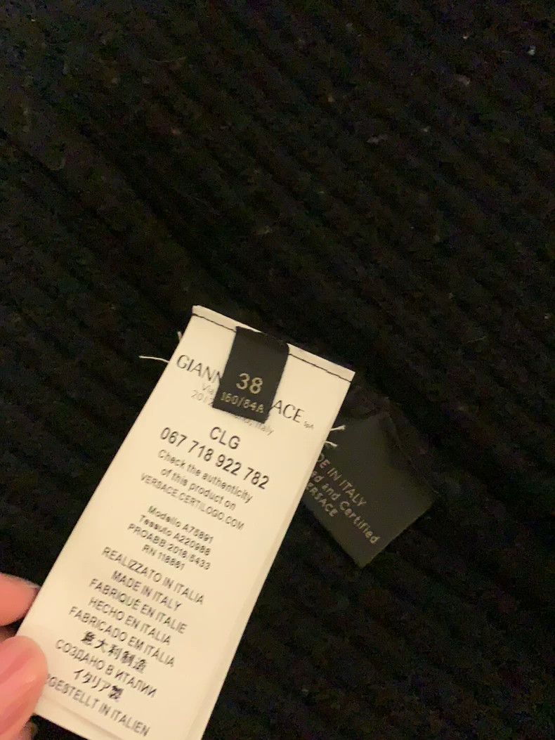 Versace Versace Long Hooded Cashmere Knit Coat- dmc Size US M / EU 48-50 / 2 - 3 Thumbnail