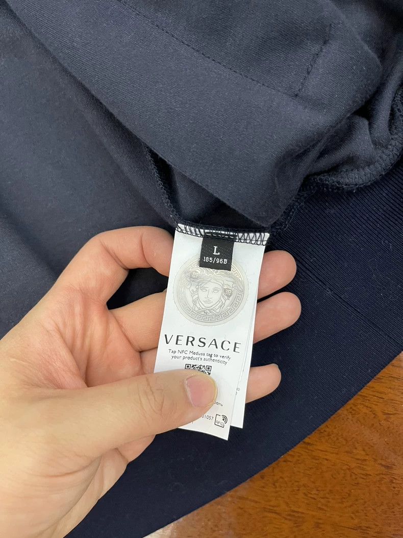 Versace Versace 2021 Logo Reflective Jacket- dmc Size US L / EU 52-54 / 3 - 4 Thumbnail