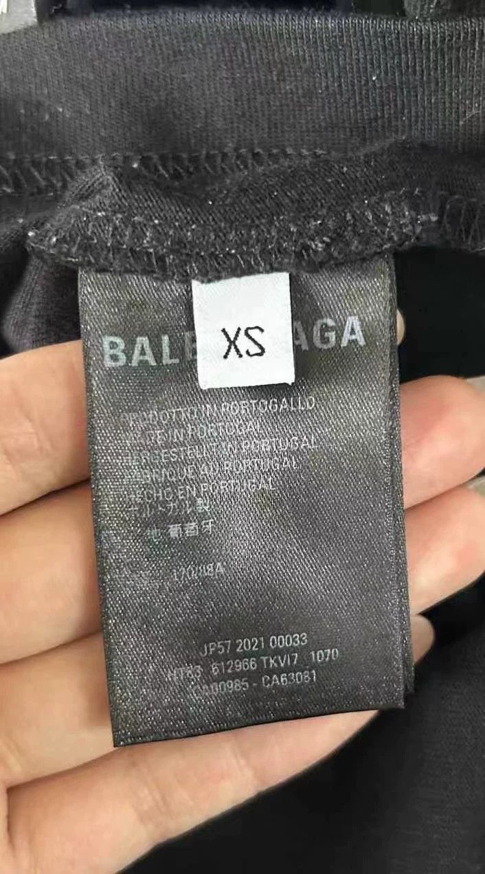 Balenciaga Balenciaga Mosaic Logo Short Sleeve T-shirt- dmc Size US XS / EU 42 / 0 - 4 Thumbnail