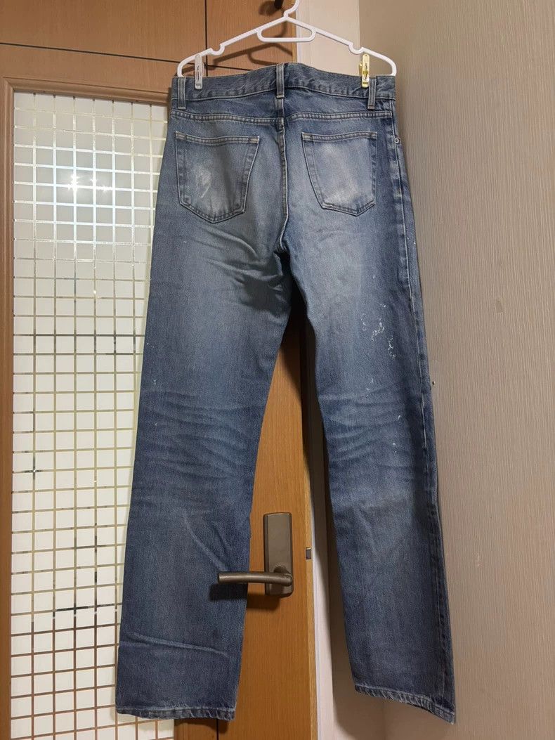 Helmut Lang Helmut Lang Blue Washed Paint Splatter Jeans- dmc Size US 32 / EU 48 - 4 Thumbnail