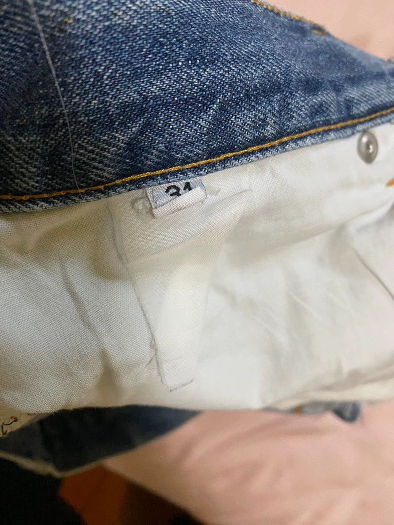 Helmut Lang Helmut Lang 98ss Mud-Dyed Blue Jeans- dmc Size US 31 - 5 Thumbnail