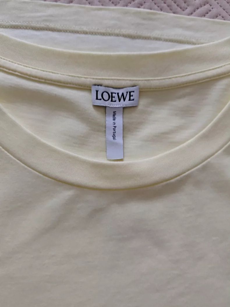Loewe Loewe Yellow Short Sleeve T-Shirt- dmc Size US XL / EU 56 / 4 - 2 Thumbnail