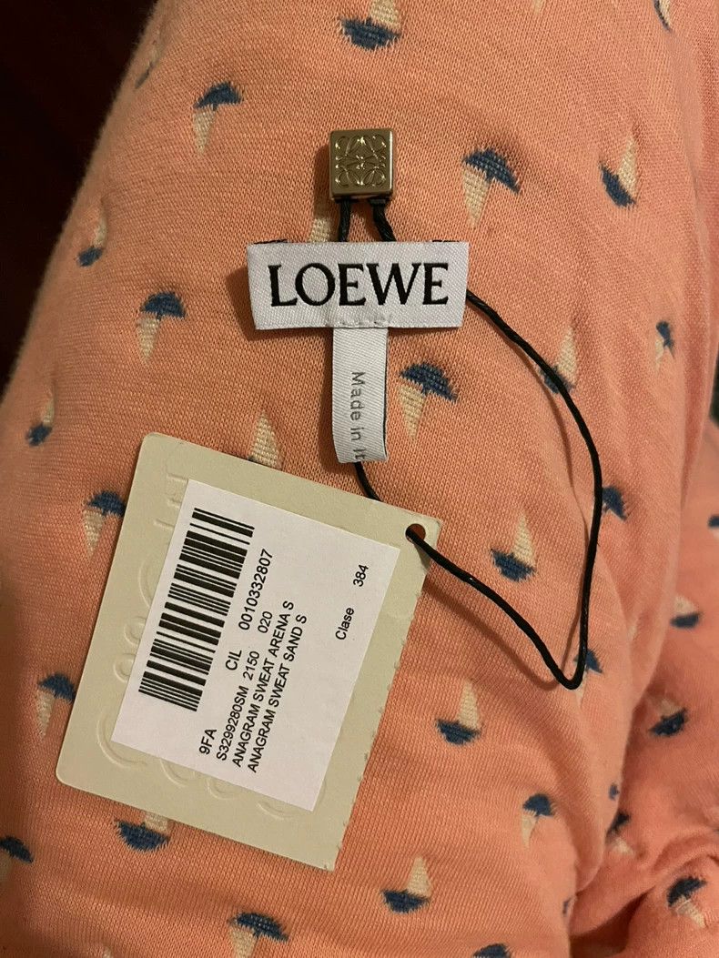 Loewe Loewe Light Yellow Crewneck Sweater- dmc Size US S / EU 44-46 / 1 - 6 Thumbnail