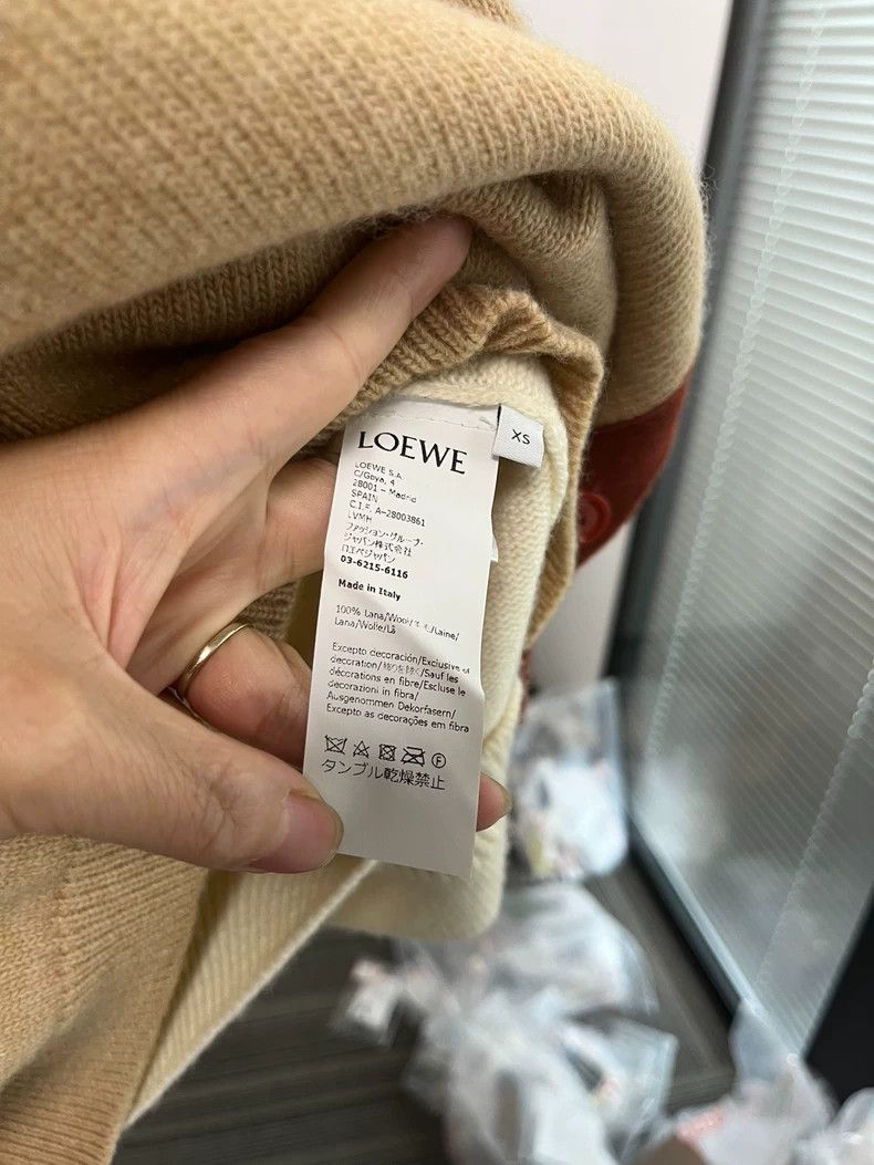 Loewe Loewe Asymmetric Wool Knit Cardigan- dmc Size US XS / EU 42 / 0 - 3 Thumbnail