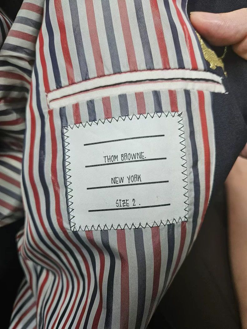 Thom Browne Thom Browne Dog Embroidery Blazer- dmc Size US M / EU 48-50 / 2 - 4 Thumbnail