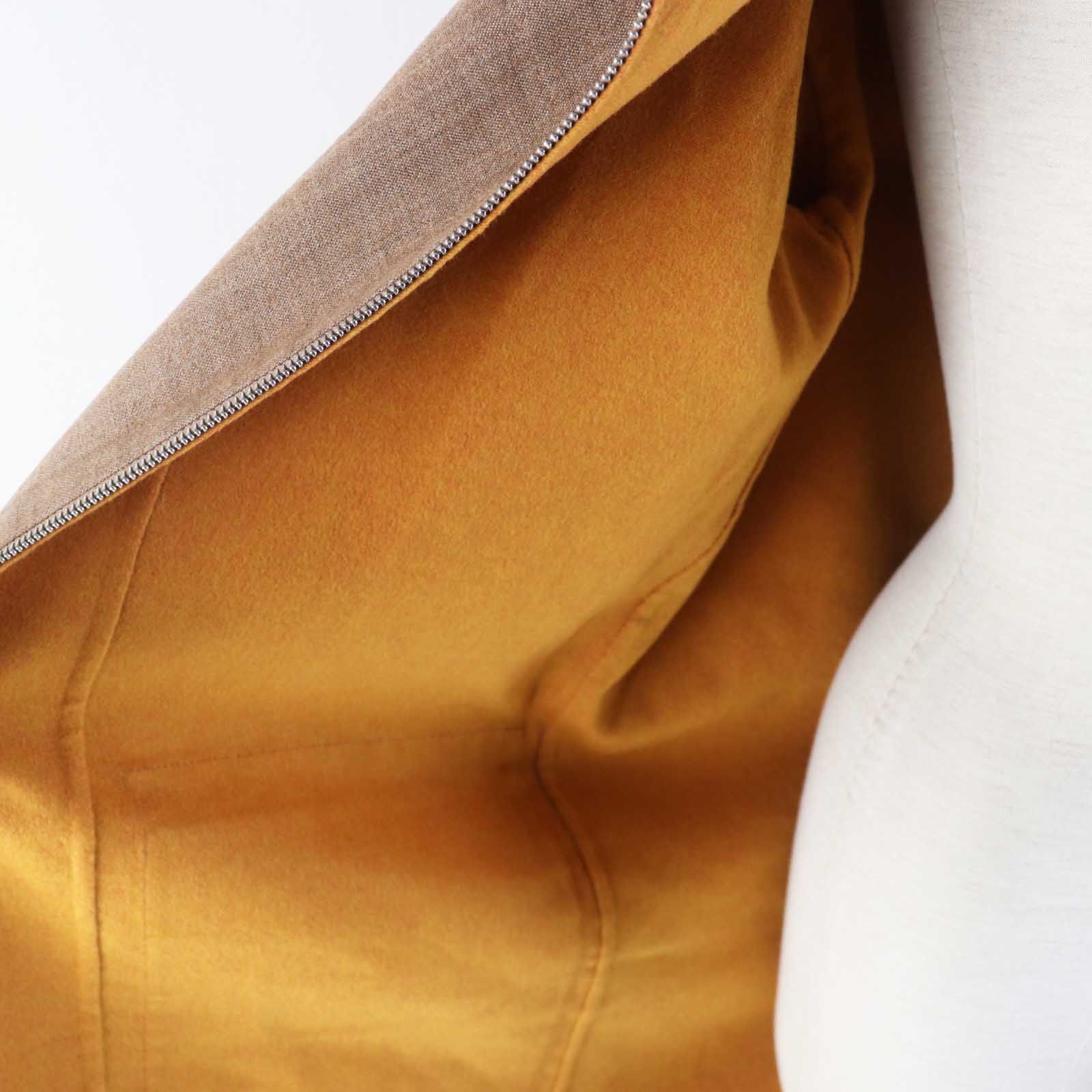 Hermes Hermes Hermes Cashmere Long Coat Leather Outerwear Size ONE SIZE - 5 Thumbnail