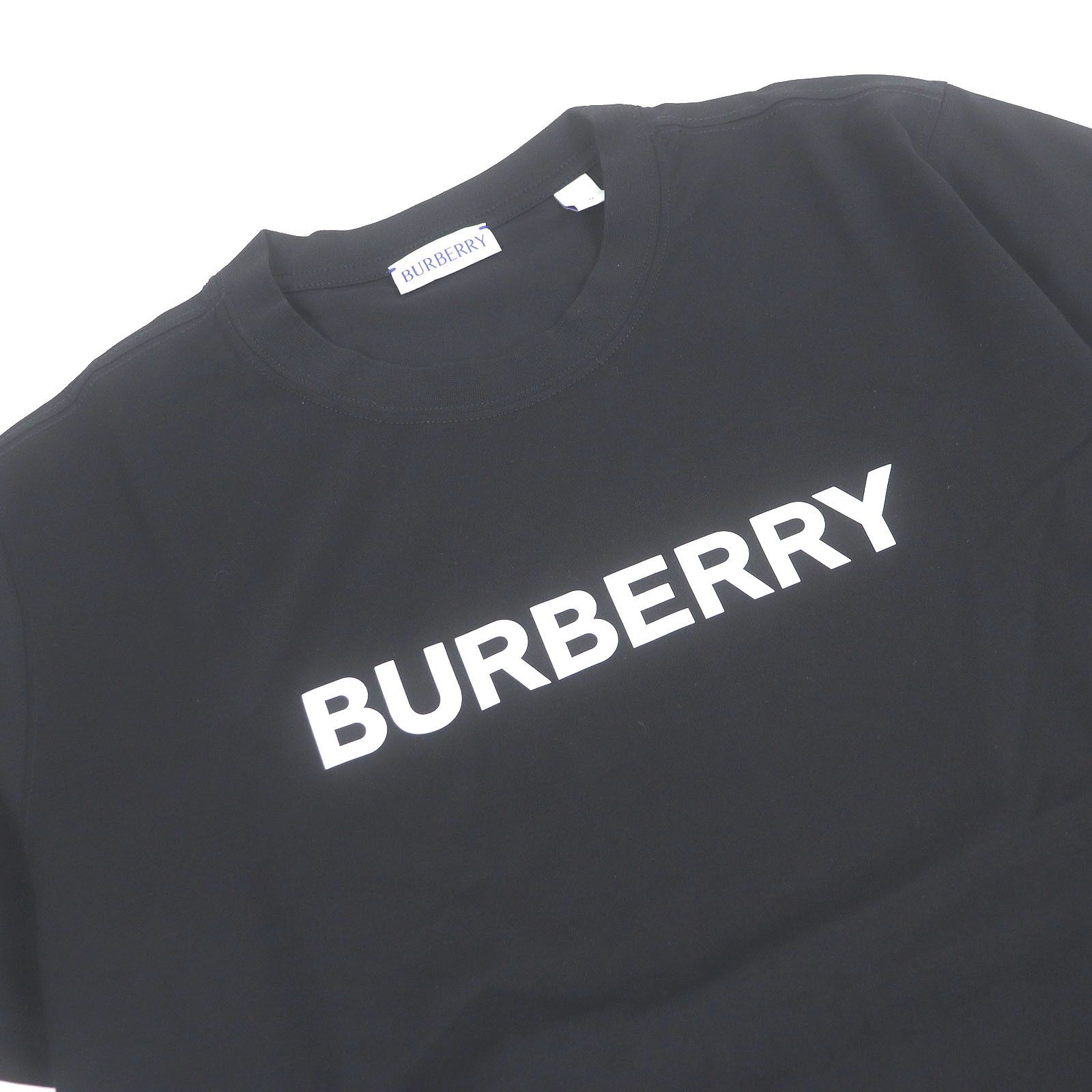 Burberry Burberry Burberry Logo Print Cotton T-shirt Cotton T-Shirts Size ONE SIZE - 2 Thumbnail