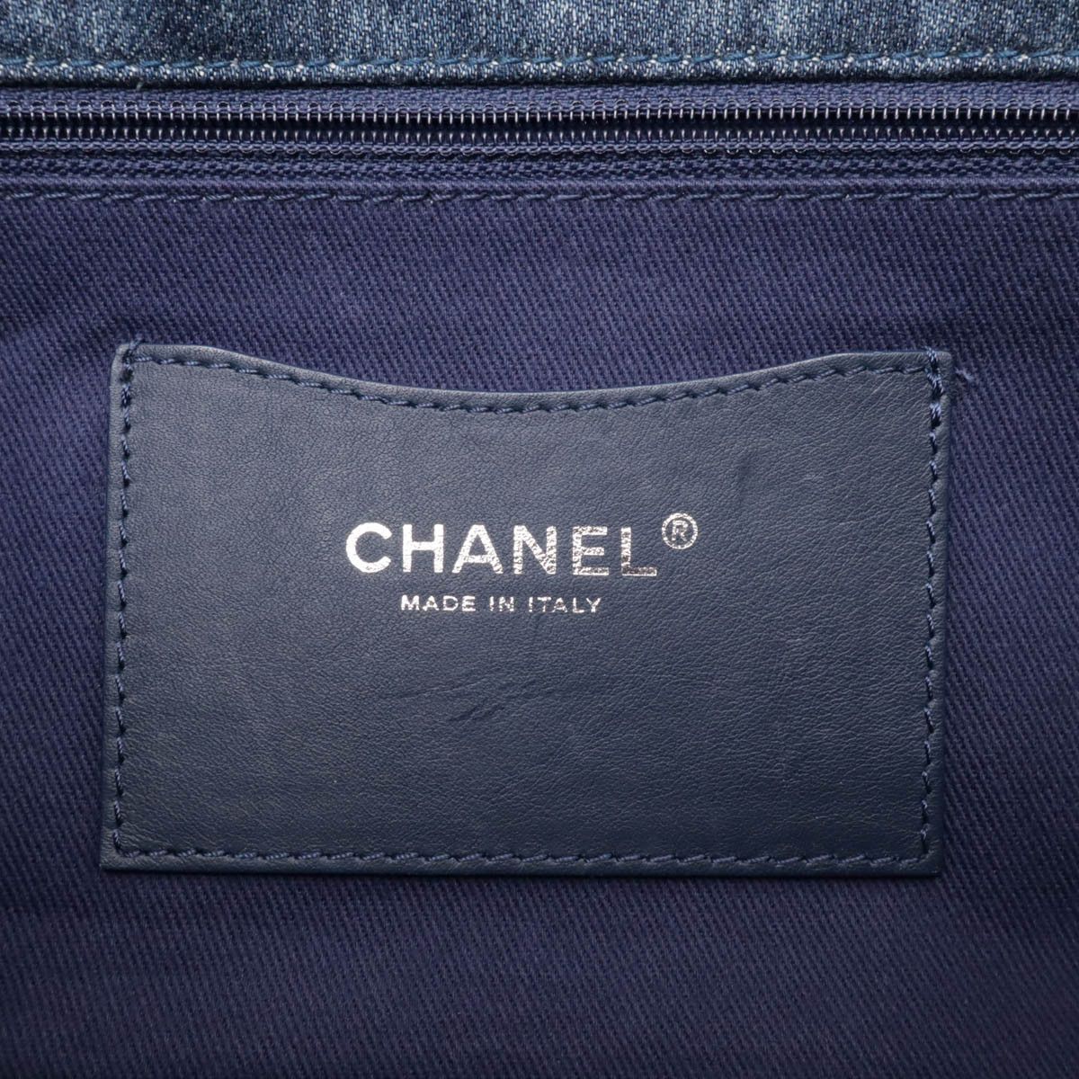 Chanel Chanel Chanel Denim Camellia Coco Mark Shoulder Bag Denim Shoulder Bag Size ONE SIZE - 6 Thumbnail