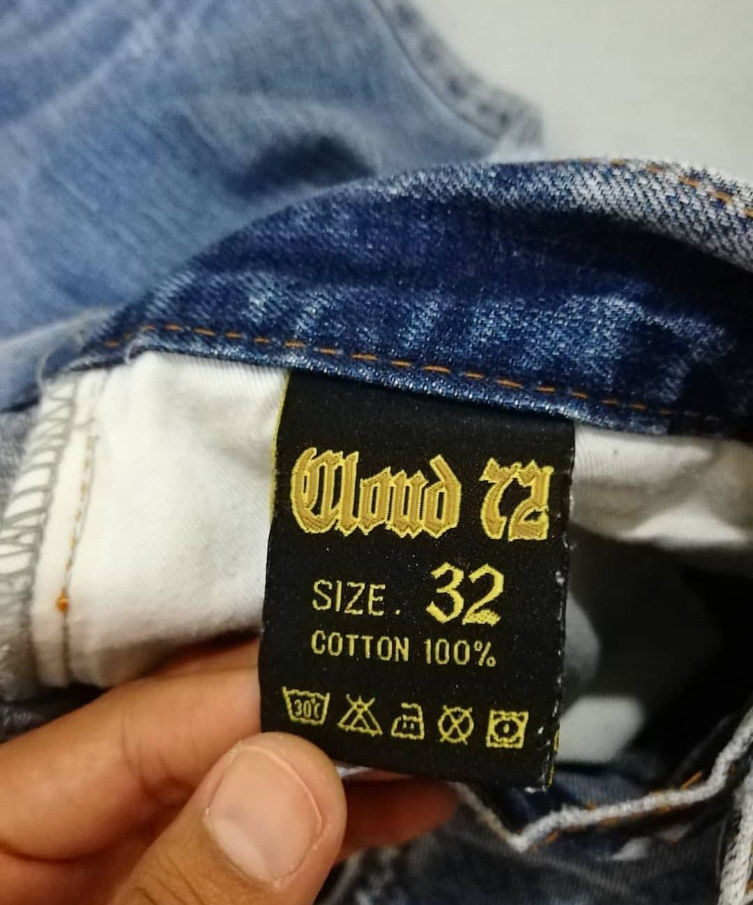 Japanese Brand Japanes Brand Cloud 72 Cross Jean | Grailed