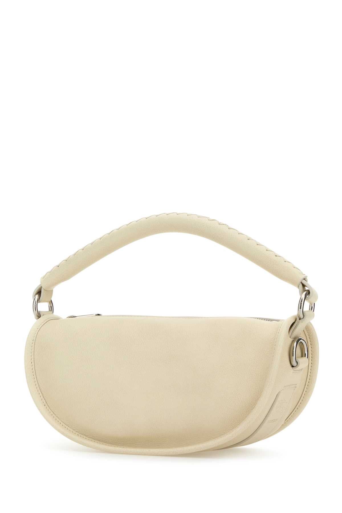 Burberry Ivory Leather Handbag Size ONE SIZE - 2 Thumbnail