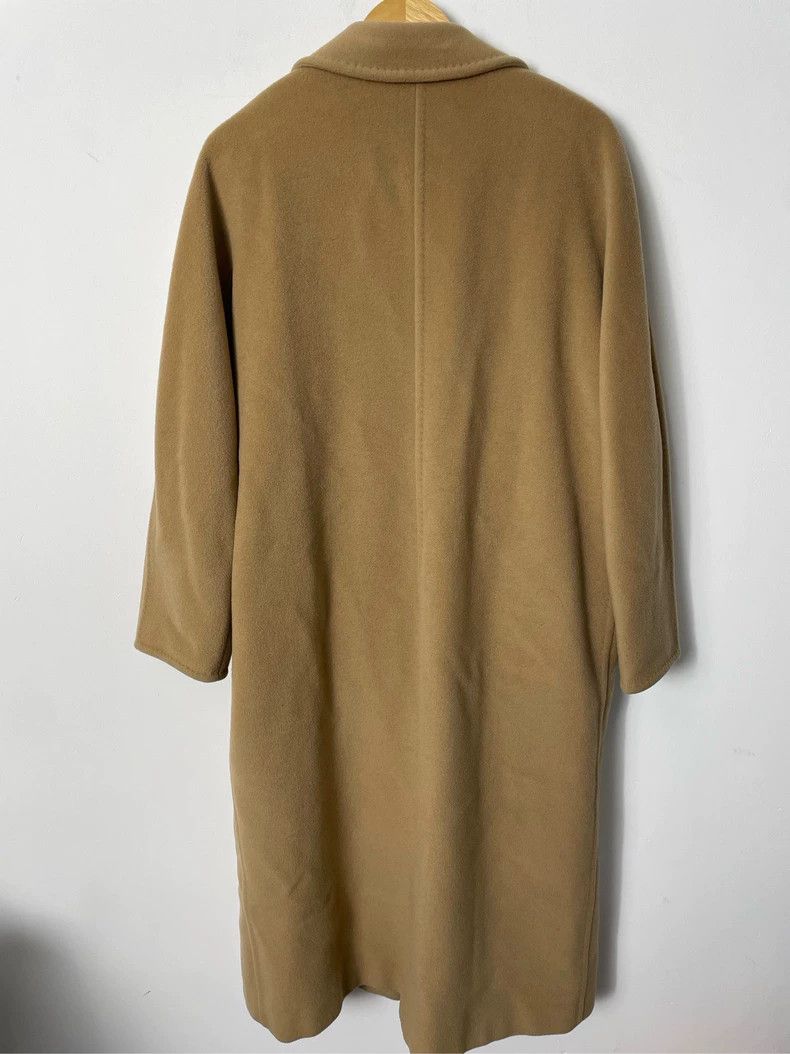 Vintage MaxMara Camel Long Wool Coat- dmc Size US XS / EU 42 / 0 - 5 Thumbnail