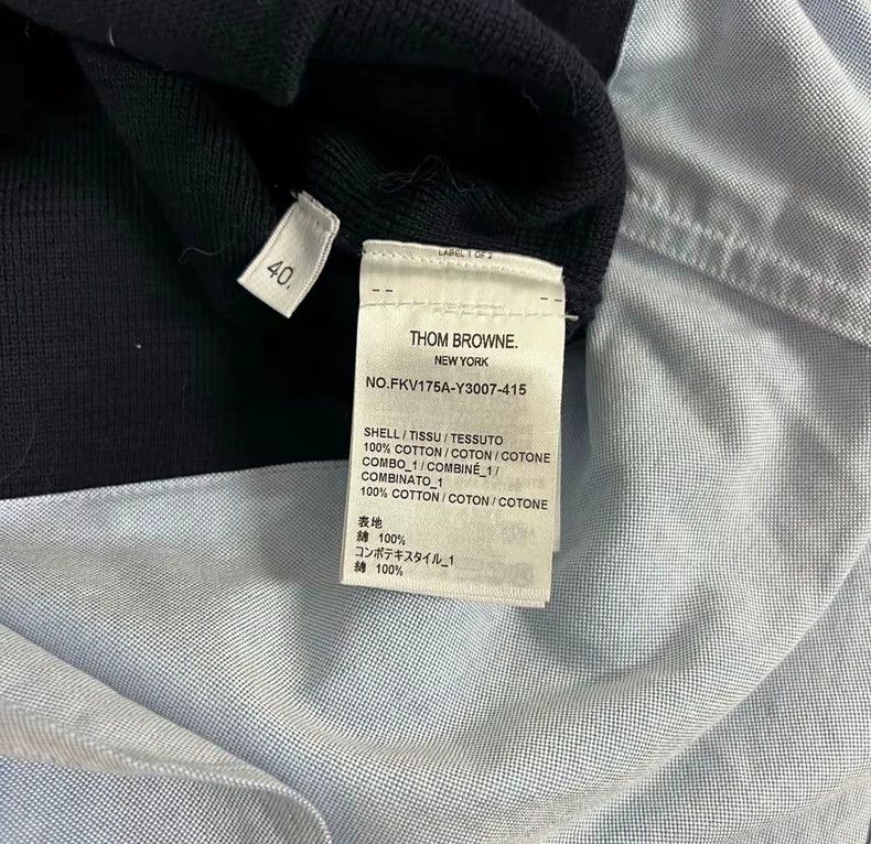 Thom Browne Thom Browne Layered Cardigan Vest- dmc Size US M / EU 48-50 / 2 - 3 Thumbnail
