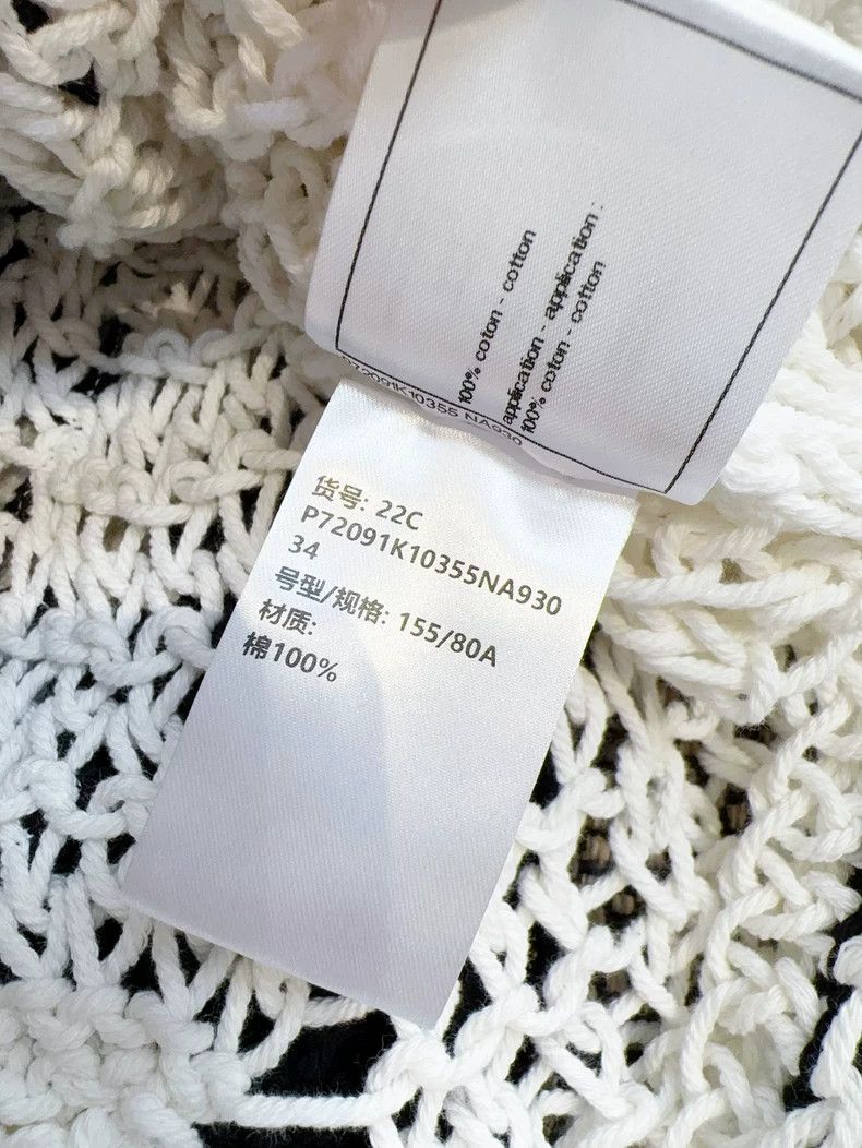 Chanel CHANEL 22C Dove Long Sleeve Knit Top- dmc Size US M / EU 48-50 / 2 - 9 Thumbnail