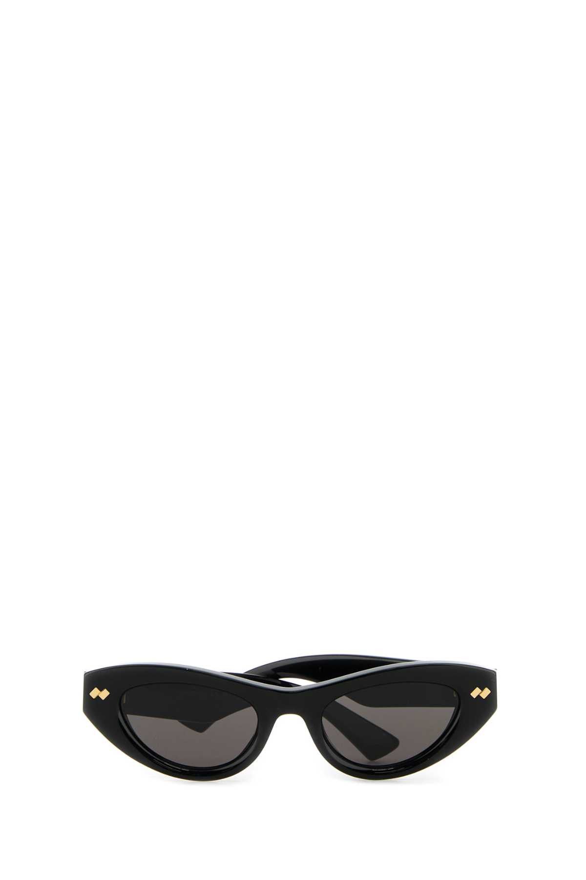 Bottega Veneta Black Acetate Sunglasses Size ONE SIZE - 2 Thumbnail