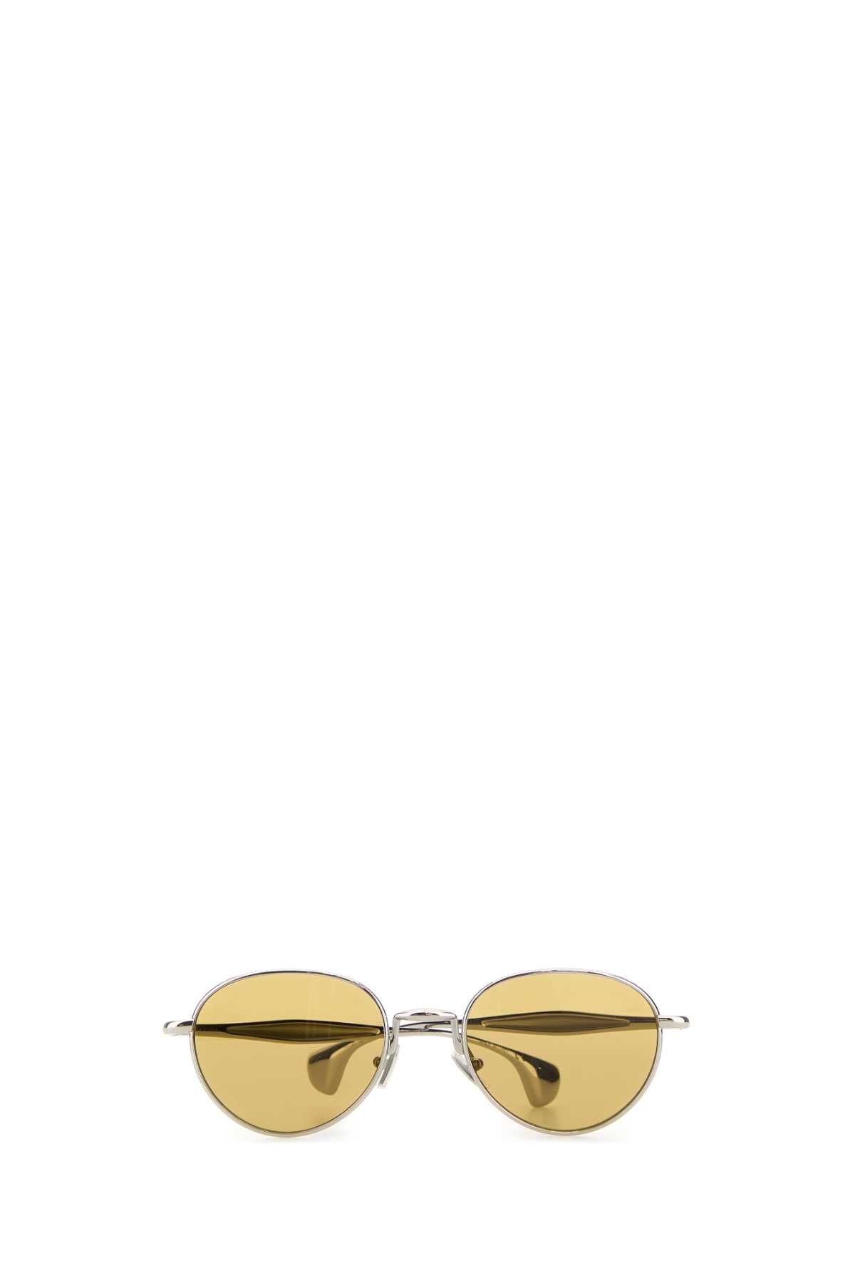 Bottega Veneta Silver Metal Sunglasses Size ONE SIZE - 2 Thumbnail