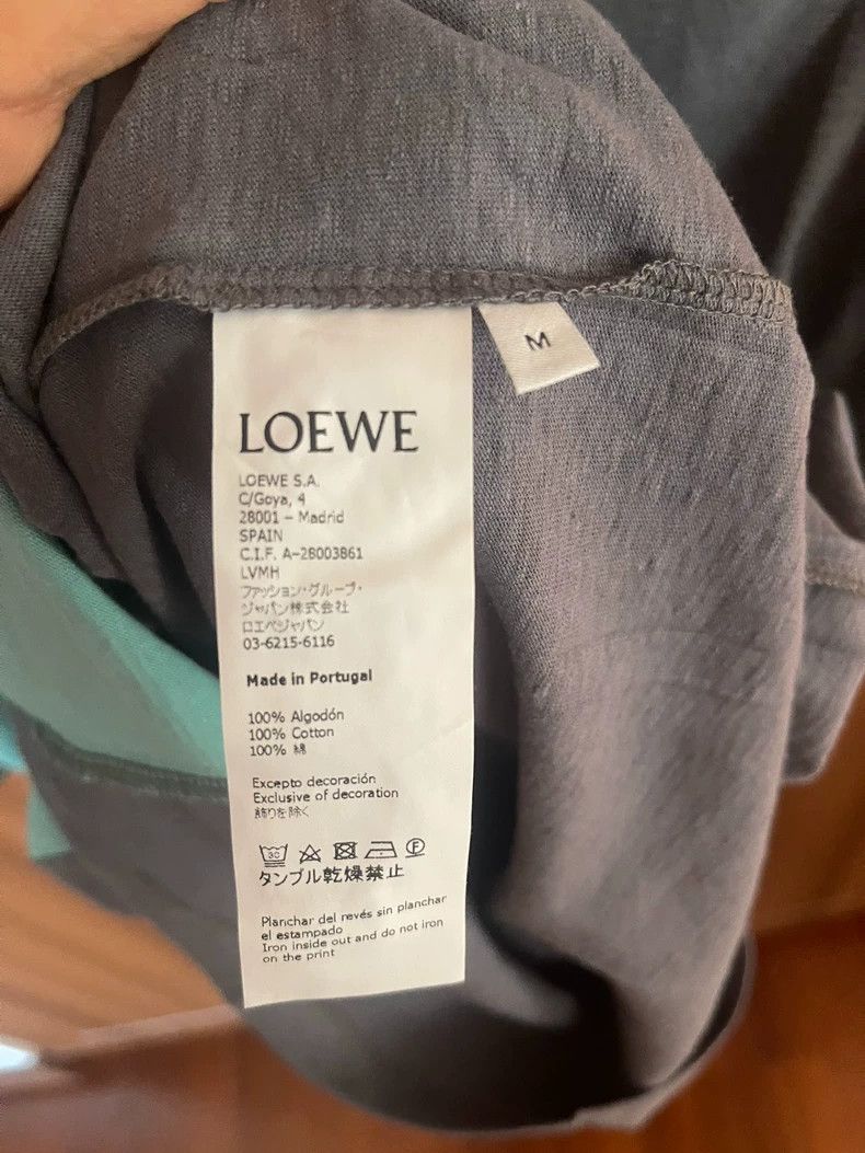 Loewe Loewe Men's Cotton Short Sleeve T-shirt- dmc Size US M / EU 48-50 / 2 - 7 Thumbnail