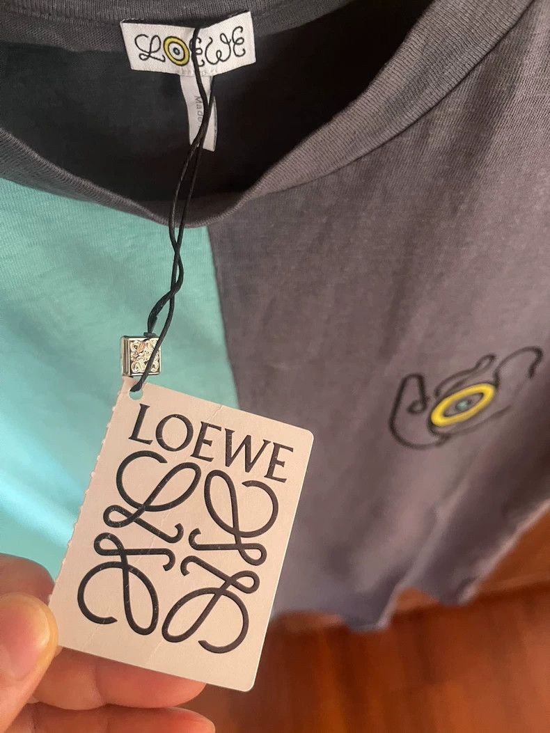 Loewe Loewe Men's Cotton Short Sleeve T-shirt- dmc Size US M / EU 48-50 / 2 - 4 Thumbnail
