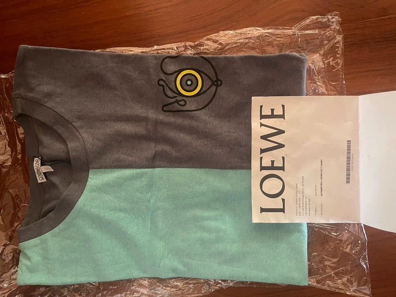 Loewe Loewe Men's Cotton Short Sleeve T-shirt- dmc Size US M / EU 48-50 / 2 - 8 Thumbnail