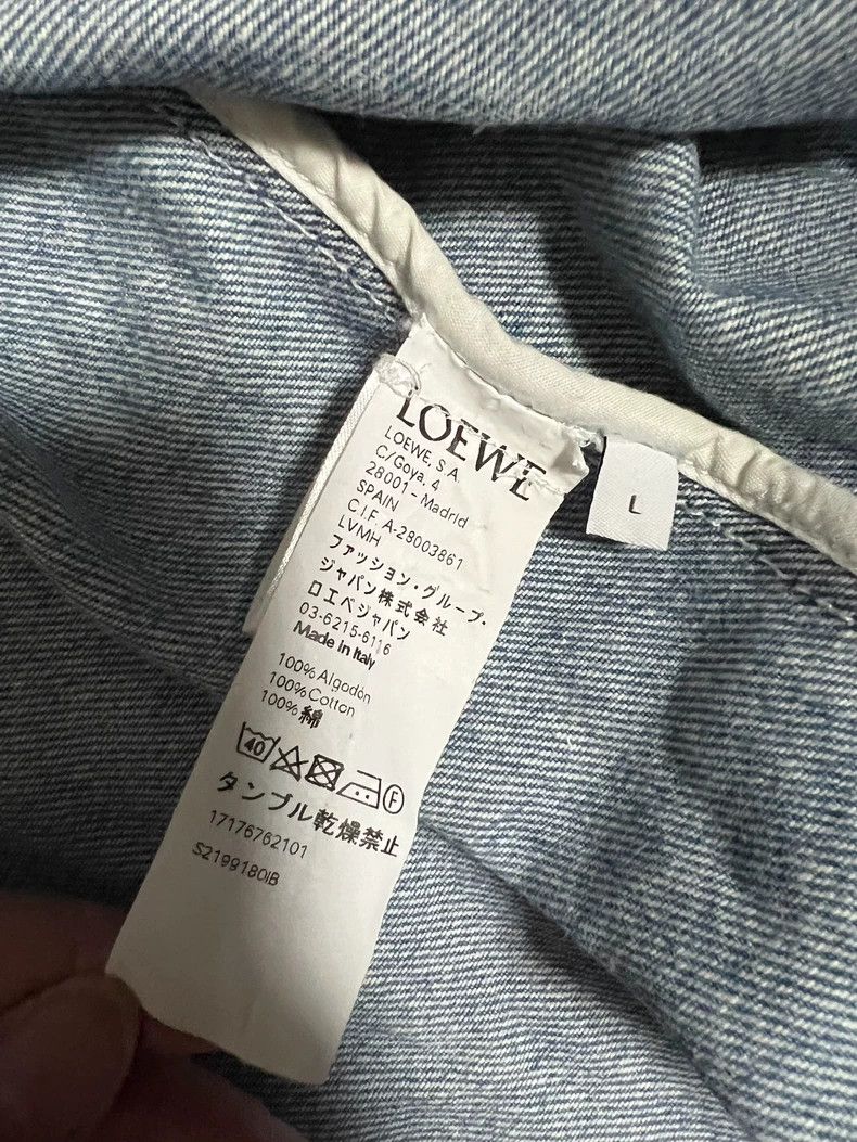 Loewe LOEWE Denim Trench Coat- dmc Size US M / EU 48-50 / 2 - 4 Thumbnail