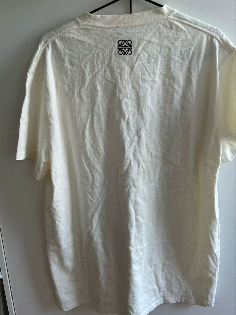 Loewe Loewe White Portrait Short Sleeve T-shirt- dmc Size US M / EU 48-50 / 2 - 2 Thumbnail