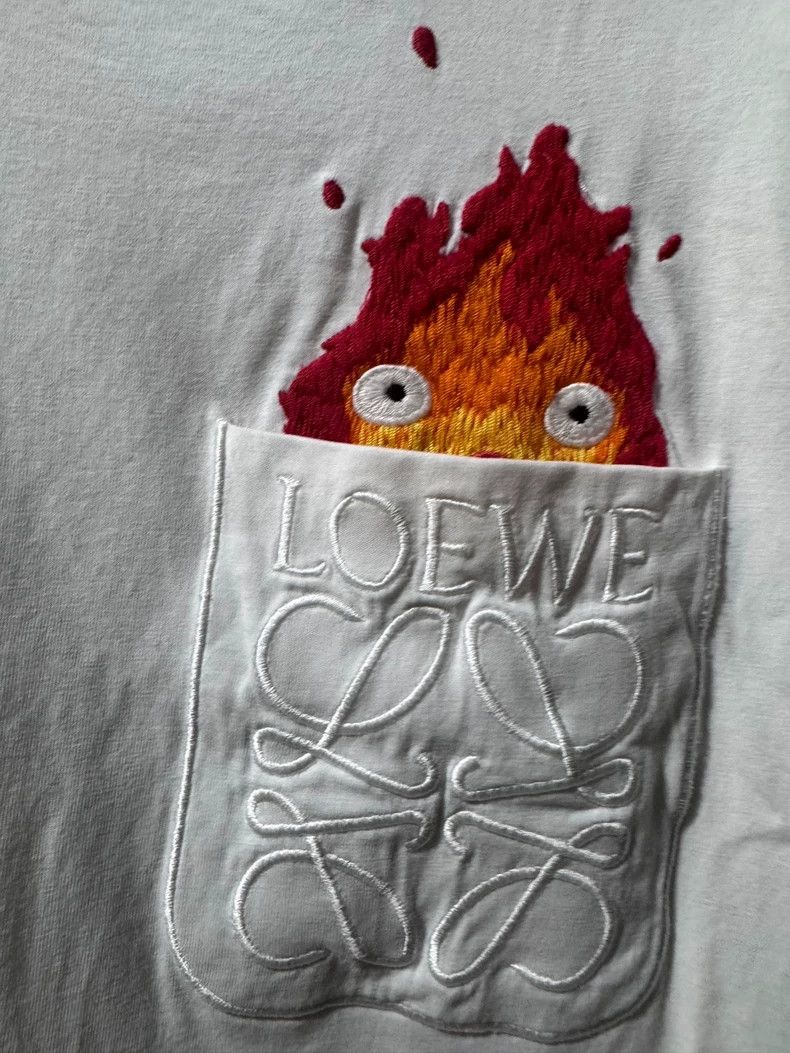 Loewe Loewe Howl's Moving Castle Short Sleeve Tee- dmc Size US M / EU 48-50 / 2 - 2 Thumbnail