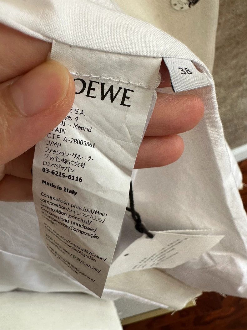 Loewe Loewe White Jacket with Pen Mark- dmc Size US M / EU 48-50 / 2 - 4 Thumbnail