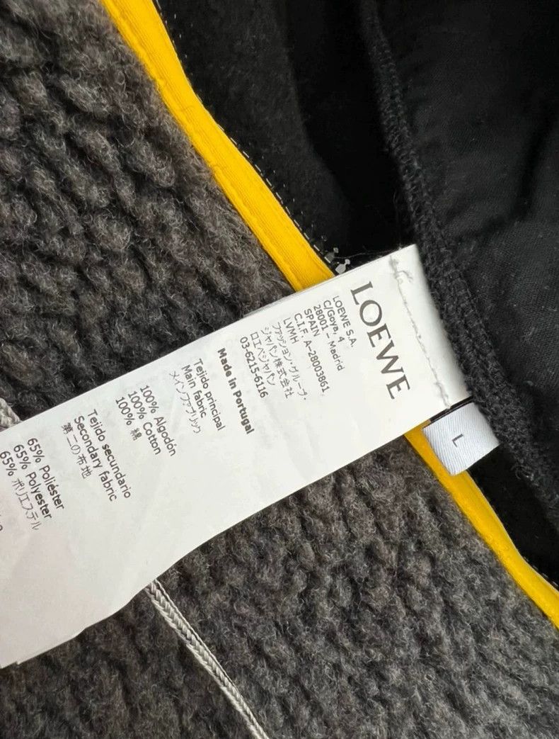 Loewe Loewe Fleece Jacket with Graphic Pocket- dmc Size US L / EU 52-54 / 3 - 7 Thumbnail