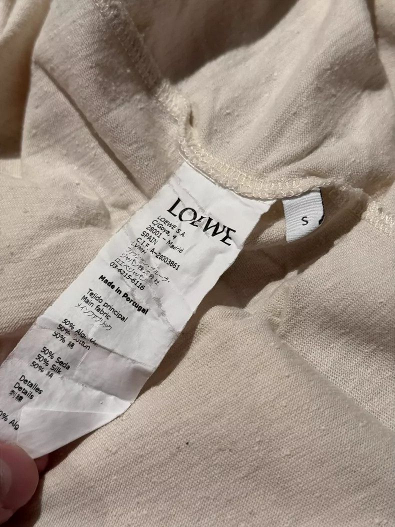 Loewe Loewe Distressed Short Sleeve T-shirt- dmc Size US S / EU 44-46 / 1 - 5 Thumbnail