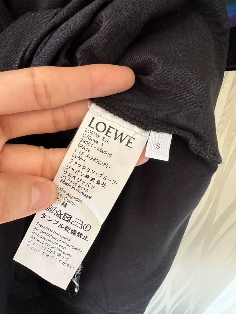 Loewe Loewe Black Short Sleeve T-shirt- dmc Size US S / EU 44-46 / 1 - 4 Thumbnail