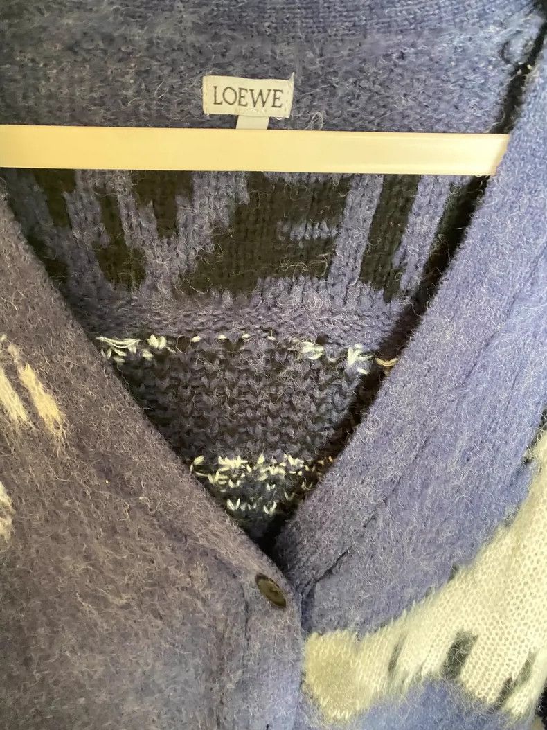 Loewe Loewe Polar Bear Snowflake Cardigan- dmc Size US S / EU 44-46 / 1 - 2 Thumbnail
