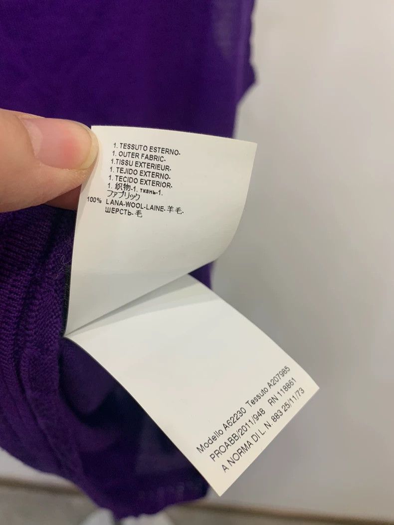 Versace Versace Purple Knit Cardigan Set- dmc Size US M / EU 48-50 / 2 - 8 Thumbnail