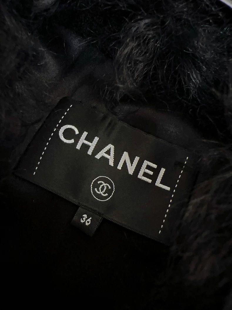 Chanel Chanel 21k Black and White Color Block Wool Vest Coat- dmc Size US M / EU 48-50 / 2 - 5 Thumbnail