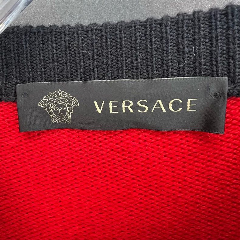 Versace Versace Colorblock Printed Sweater- dmc Size US M / EU 48-50 / 2 - 3 Thumbnail