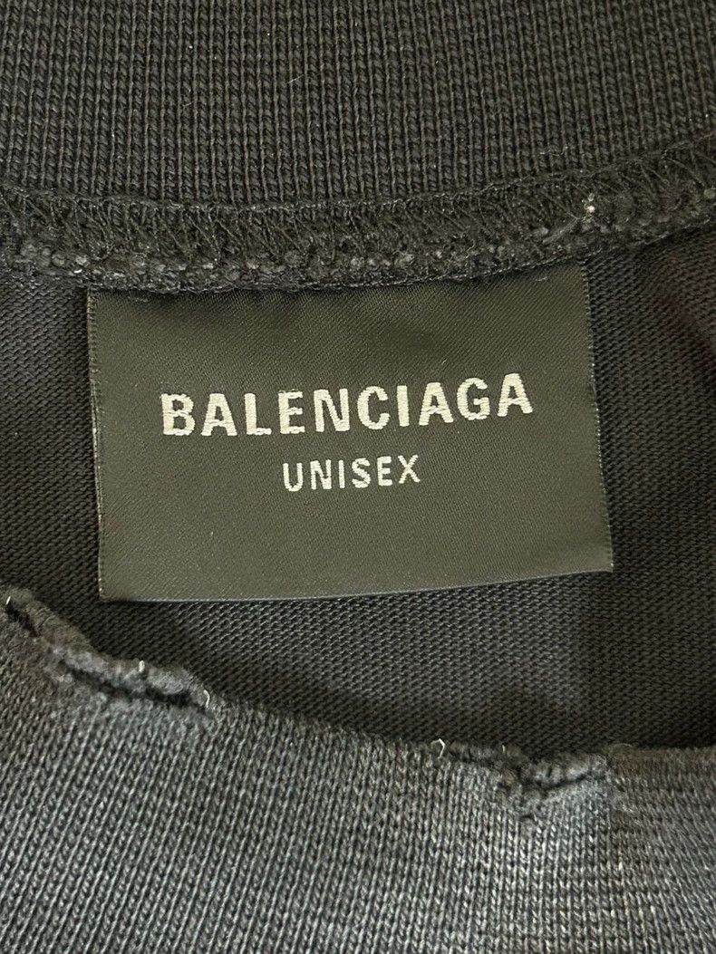 Balenciaga Balenciaga SS24 Front Back Spliced Tee- dmc Size US XS / EU 42 / 0 - 3 Thumbnail