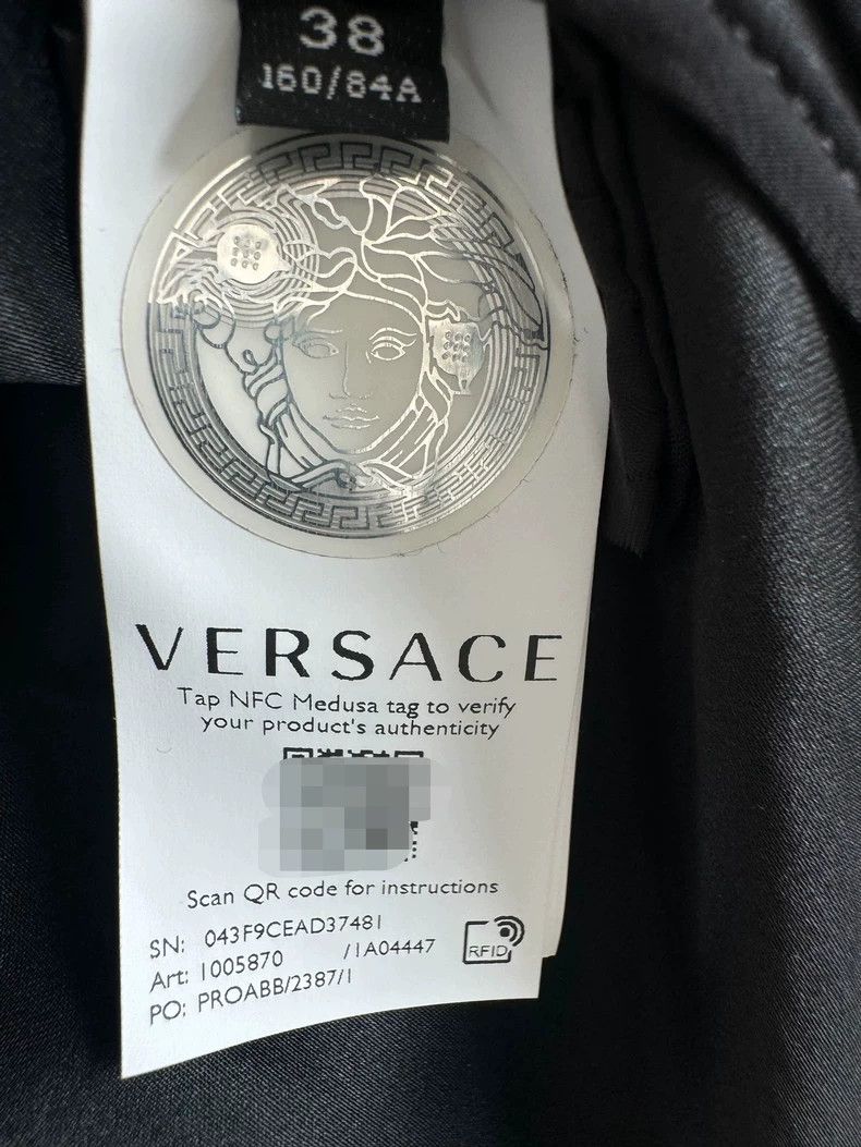 Versace Versace Black Long Trench Coat- dmc Size US M / EU 48-50 / 2 - 8 Thumbnail