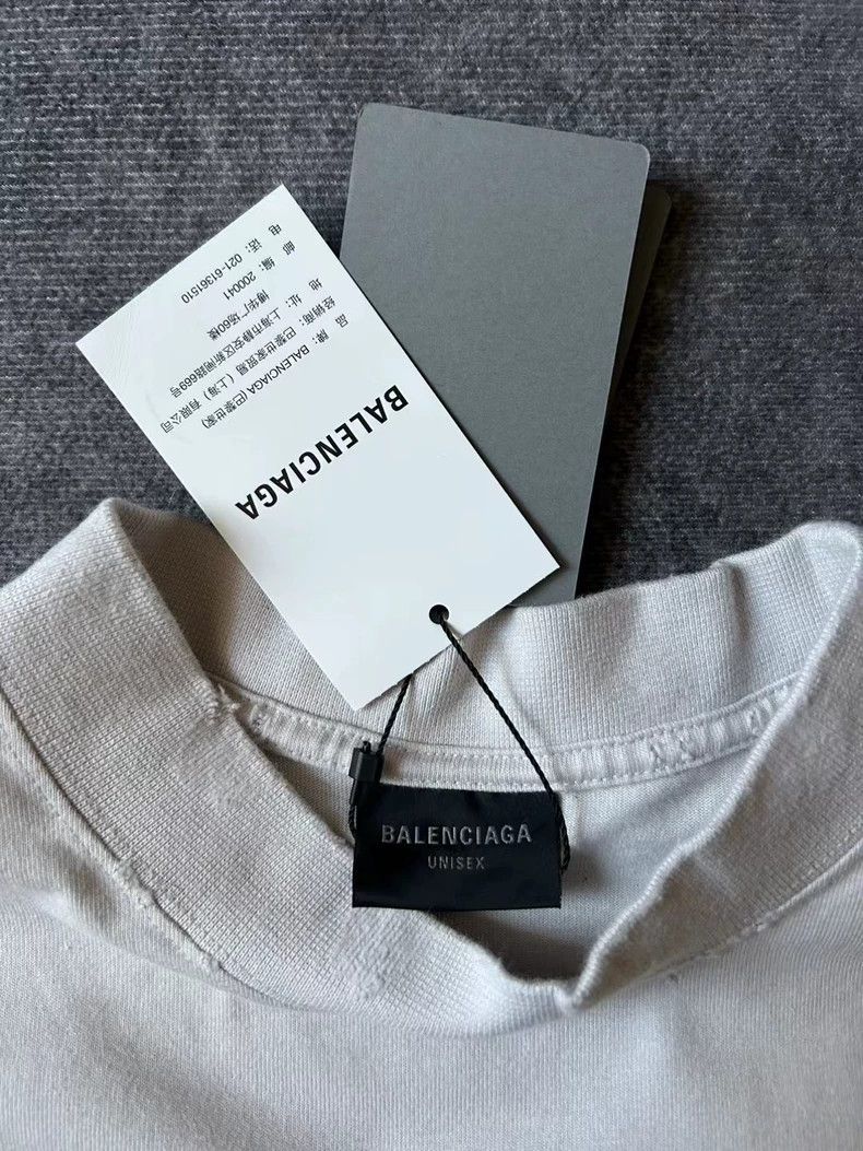 Balenciaga Balenciaga Valentine's Limited CD Short Sleeve T-shirt- dmc Size US M / EU 48-50 / 2 - 3 Thumbnail