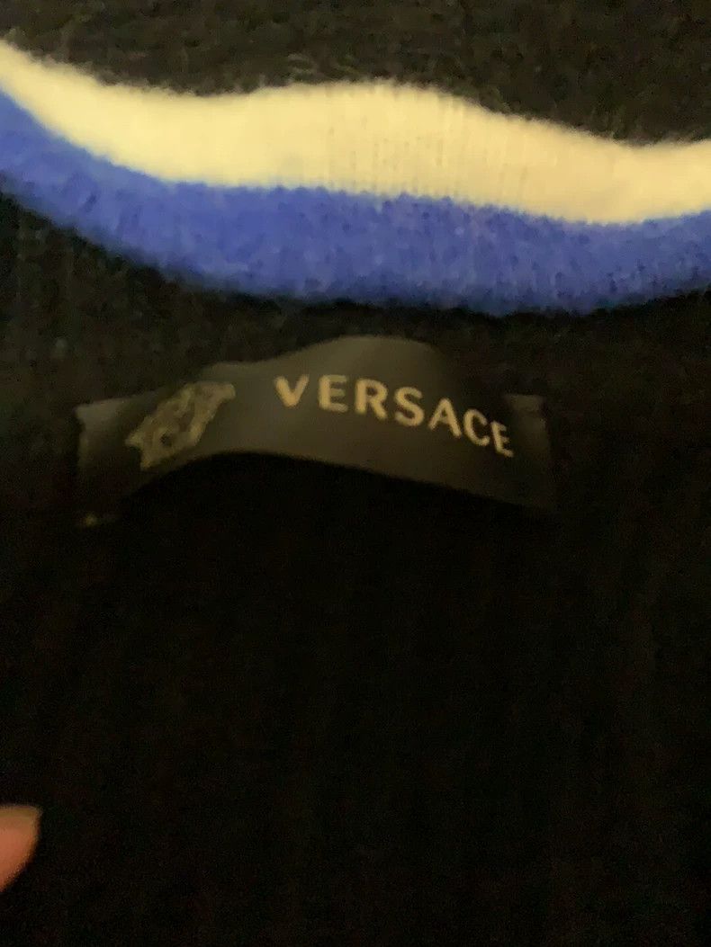 Versace Versace Long Hooded Cashmere Knit Coat- dmc Size US M / EU 48-50 / 2 - 4 Thumbnail