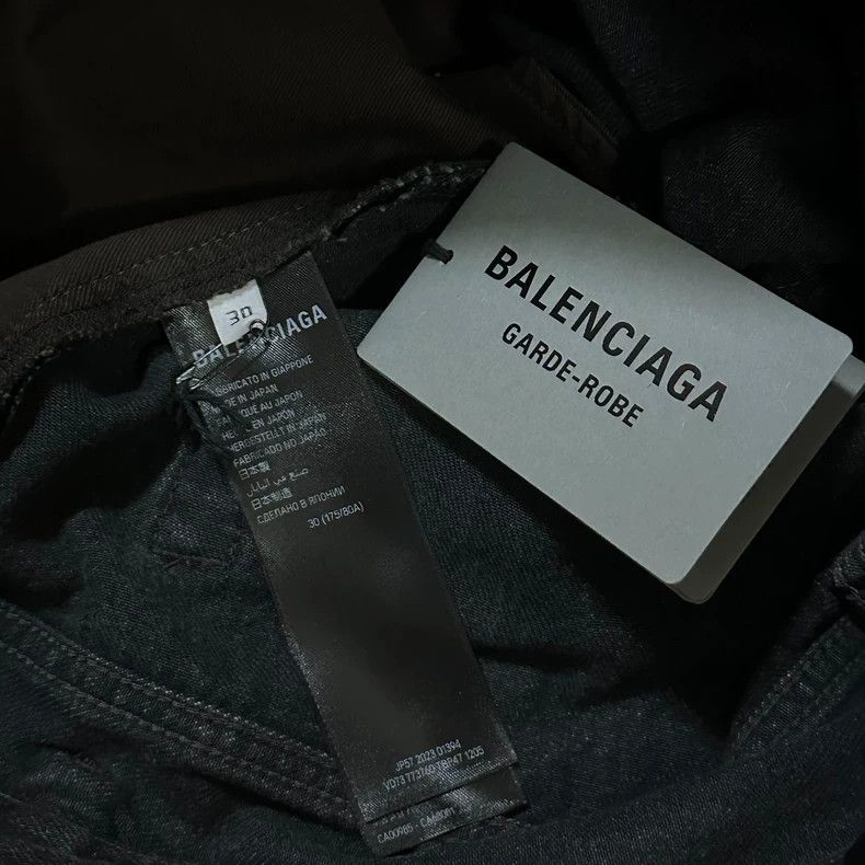 Balenciaga Balenciaga SS24 Flared Gray Jeans- dmc Size US 30 / EU 46 - 6 Thumbnail